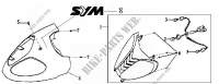 LUZ DELANTERA para SYM SHARK 50 (BS05W-6) 1999