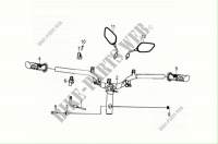 CABLE   SWITCH   HANDLE LEVER para SYM SYMPHONY 50 (XF05W1-EU) (E5) (M1) 2021
