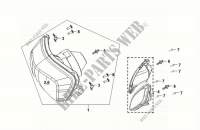 FARO DE MOTOCICLETA para SYM SYMPHONY CARGO 125 (AY12WA-EU) (E5) (M1) 2021