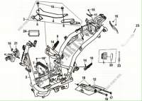 FRAME BODY   ENGINE HANGER para SYM FIDDLE IV 125 LC ABS (XG12WW-EU) (M0) 2020
