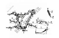 FRAME BODY   ENGINE HANGER para SYM JET 14 125I-X83 ABS (XC12WY-EU) (E4 LIQUID COOLED) (L9) 2019