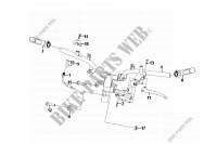 MANILLAR para SYM FIDDLE II 50 (25 KMH) (NEW ENGINE) (AF05W1-6) (K9-L2) 2012