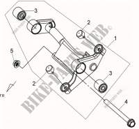 ENLACE DE COLGADOR DE MOTOR para SYM JOYRIDE 125 (LF12W-6) (L0-L3) 2013