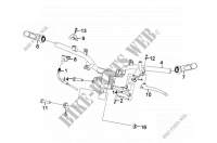 CABLE SWITCH HANDLE LEAVER para SYM FIDDLE II 50 (45 KMH) (AF05W-F) (L1-L4) 2014