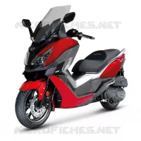 RED (R-010CA)  300 motocicletas-sym 2018 CRUISYM 300 (LV30W1-EU) (L8-M0) 2