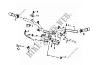 CABLE   INTERRUPTOR   MANIJA para SYM GTS 300I ABS (LN30W7-EU) (L4) 2014