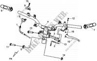 CABLE   INTERRUPTOR   MANIJA para SYM GTS 125I ABS-SNS  (LN12WD-EU) (E4) (L7) 2017