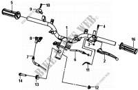 CABLE   INTERRUPTOR   MANIJA para SYM GTS 125I (LN12W2-FR) (L4) 2014